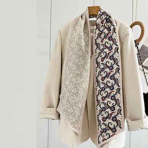 MaraSilk Pure Mulberry Silk Scarf - Ribbon Satin MS649