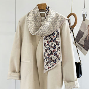 MaraSilk Pure Mulberry Silk Scarf - Ribbon Satin MS649 59" x 6" MS64908