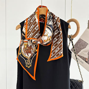 MaraSilk Pure Mulberry Silk Scarf - Ribbon Satin MS649