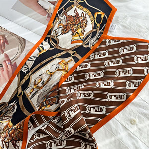 MaraSilk Pure Mulberry Silk Scarf - Ribbon Satin MS649