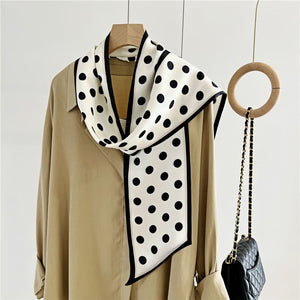 MaraSilk Pure Mulberry Silk Scarf - Ribbon Satin MS650