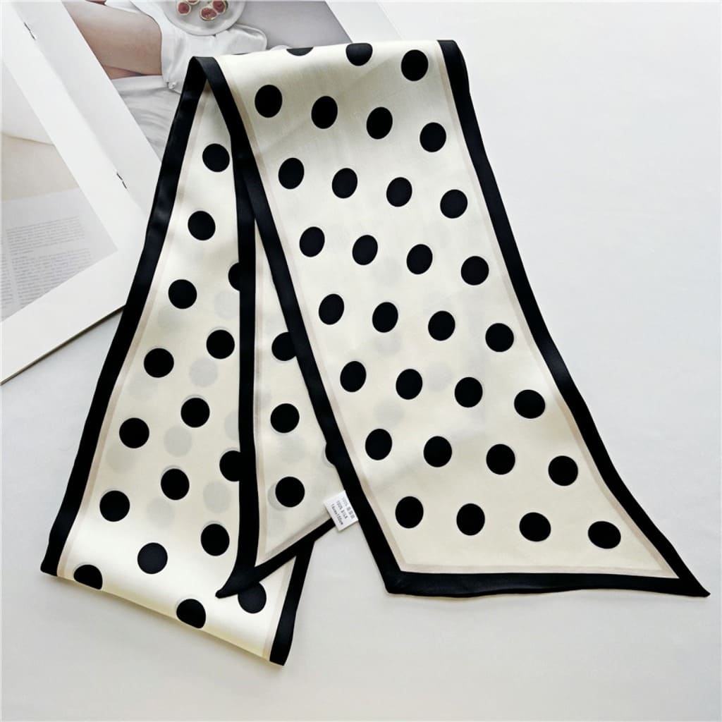 MaraSilk Pure Mulberry Silk Scarf - Ribbon Satin MS650 59" x 6" MS65001