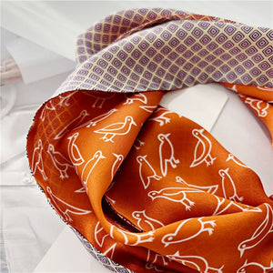 MaraSilk Pure Mulberry Silk Scarf - Ribbon Satin MS653