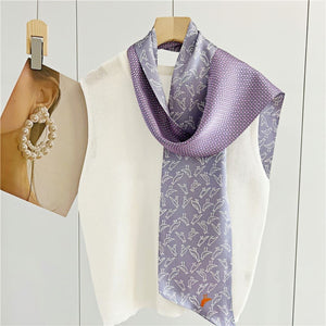 MaraSilk Pure Mulberry Silk Scarf - Ribbon Satin MS653 59" x 6" MS65301