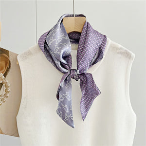 MaraSilk Pure Mulberry Silk Scarf - Ribbon Satin MS653