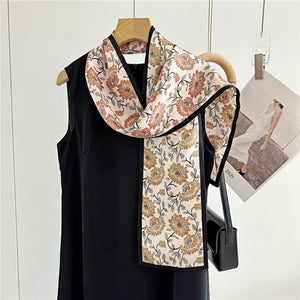 MaraSilk Pure Mulberry Silk Scarf - Ribbon Satin MS654