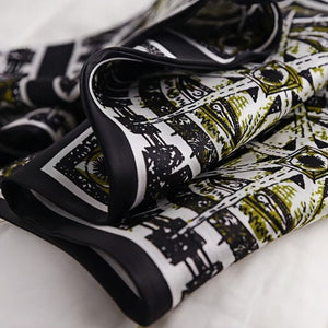 MaraSilk Pure Mulberry Silk Scarf - Ribbon Satin MS655