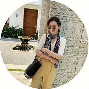 MaraSilk Pure Mulberry Silk Scarf - Ribbon Satin MS655