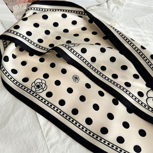 MaraSilk Pure Mulberry Silk Scarf - Ribbon Satin MS656