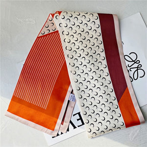 MaraSilk Pure Mulberry Silk Scarf - Ribbon Satin MS657 59" x 6" MS65701