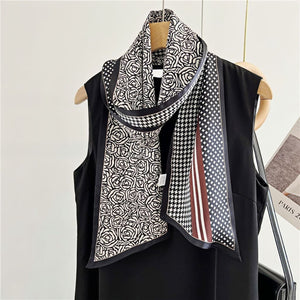 MaraSilk Pure Mulberry Silk Scarf - Ribbon Satin MS658