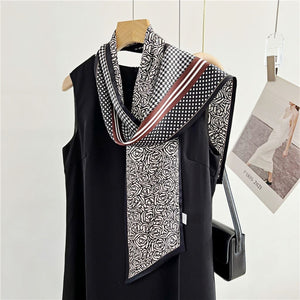 MaraSilk Pure Mulberry Silk Scarf - Ribbon Satin MS658