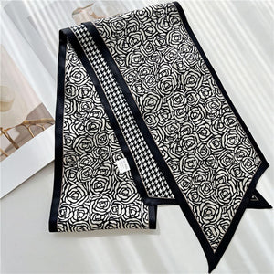 MaraSilk Pure Mulberry Silk Scarf - Ribbon Satin MS658