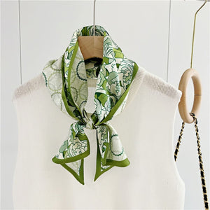 MaraSilk Pure Mulberry Silk Scarf - Ribbon Satin MS659