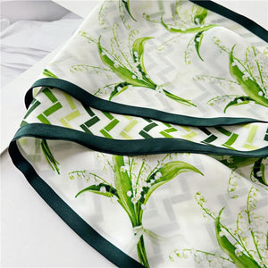 MaraSilk Pure Mulberry Silk Scarf - Ribbon Satin MS659