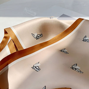 MaraSilk Pure Mulberry Silk Scarf - Ribbon Satin MS660