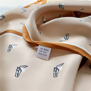 MaraSilk Pure Mulberry Silk Scarf - Ribbon Satin MS660