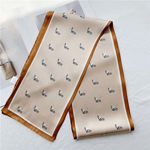 MaraSilk Pure Mulberry Silk Scarf - Ribbon Satin MS660