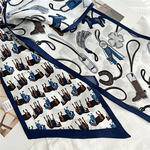 MaraSilk Pure Mulberry Silk Scarf - Ribbon Satin MS662