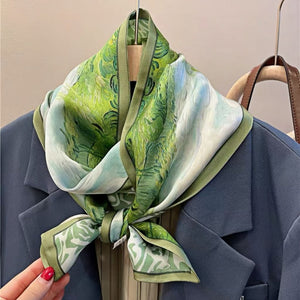 MaraSilk Pure Mulberry Silk Scarf - Ribbon Satin MS663