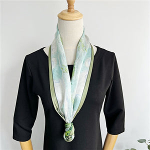 MaraSilk Pure Mulberry Silk Scarf - Ribbon Satin MS663