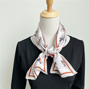 MaraSilk Pure Mulberry Silk Scarf - Ribbon Satin MS665