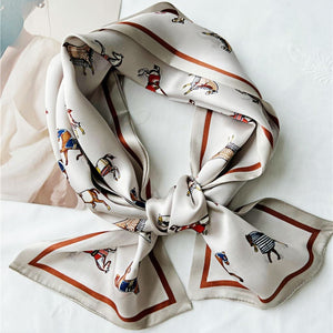 MaraSilk Pure Mulberry Silk Scarf - Ribbon Satin MS665