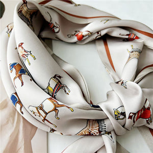 MaraSilk Pure Mulberry Silk Scarf - Ribbon Satin MS665