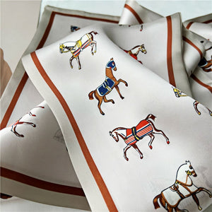 MaraSilk Pure Mulberry Silk Scarf - Ribbon Satin MS665