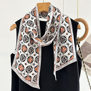 MaraSilk Pure Mulberry Silk Scarf - Ribbon Satin MS666