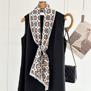 MaraSilk Pure Mulberry Silk Scarf - Ribbon Satin MS666