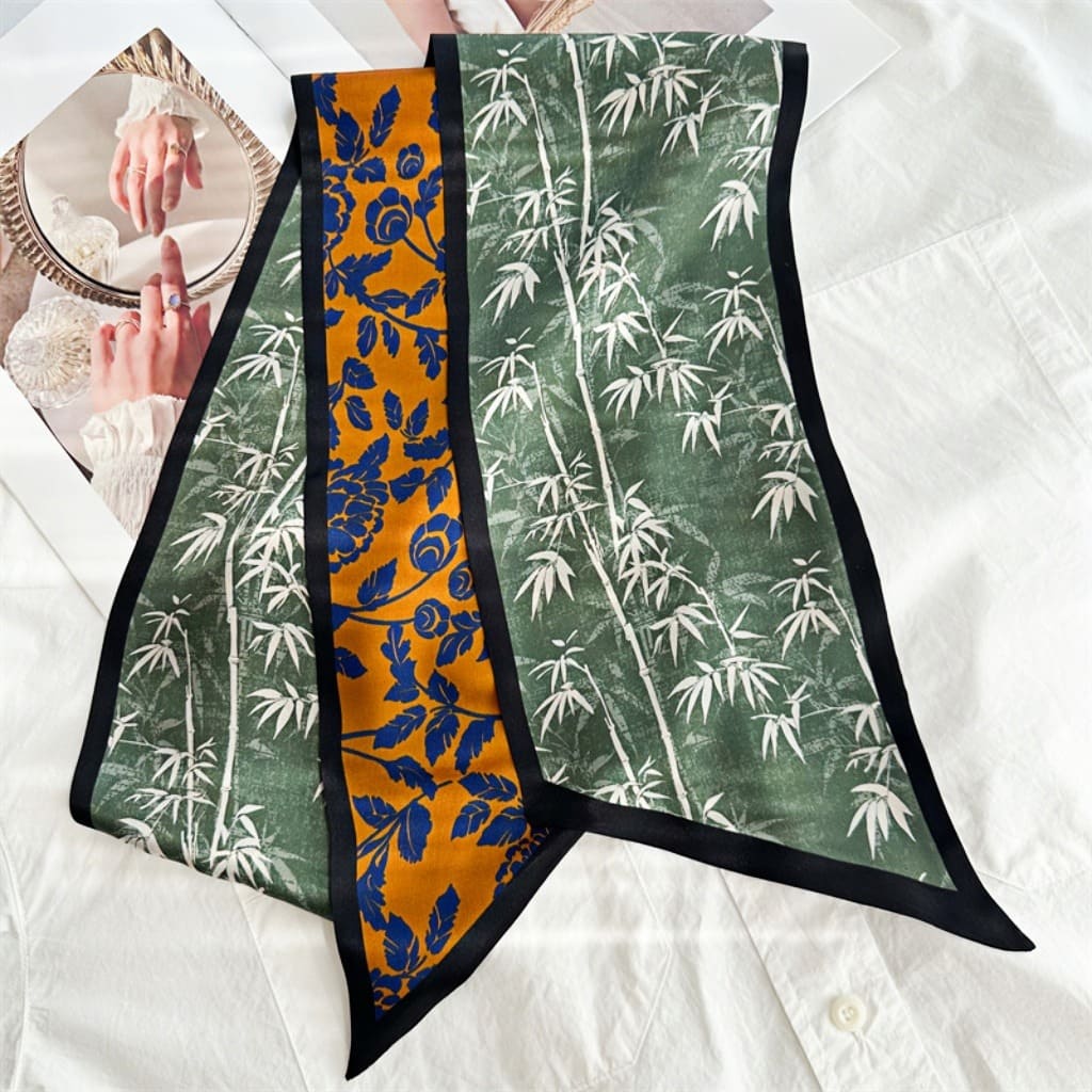 MaraSilk Pure Mulberry Silk Scarf - Ribbon Satin MS668