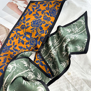 MaraSilk Pure Mulberry Silk Scarf - Ribbon Satin MS668