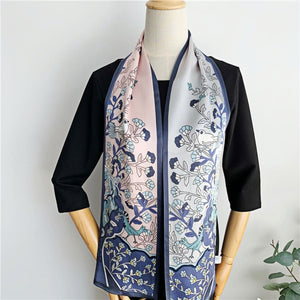 MaraSilk Pure Mulberry Silk Scarf - Ribbon Satin MS670