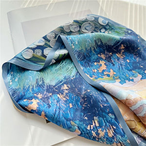 MaraSilk Pure Mulberry Silk Scarf - Ribbon Satin MS671