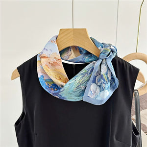 MaraSilk Pure Mulberry Silk Scarf - Ribbon Satin MS671