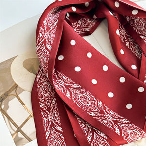 MaraSilk Pure Mulberry Silk Scarf - Ribbon Satin MS673
