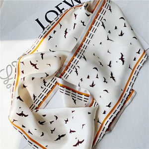 MaraSilk Pure Mulberry Silk Scarf - Ribbon Satin MS674