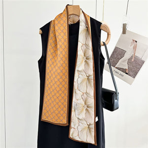 MaraSilk Pure Mulberry Silk Scarf - Ribbon Satin MS676