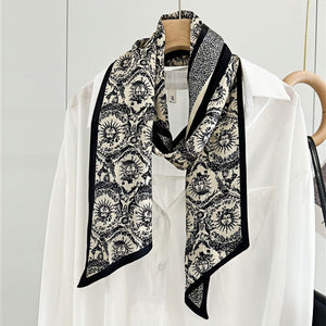 MaraSilk Pure Mulberry Silk Scarf - Ribbon Satin MS677 59" x 6" MS67701