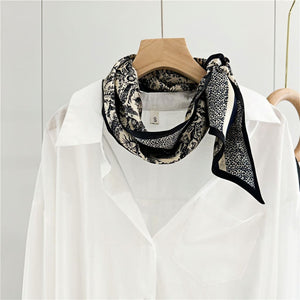 MaraSilk Pure Mulberry Silk Scarf - Ribbon Satin MS677