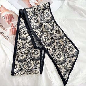 MaraSilk Pure Mulberry Silk Scarf - Ribbon Satin MS677