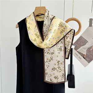 MaraSilk Pure Mulberry Silk Scarf - Ribbon Satin MS679