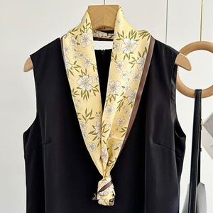 MaraSilk Pure Mulberry Silk Scarf - Ribbon Satin MS679