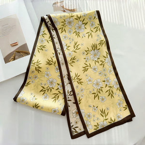 MaraSilk Pure Mulberry Silk Scarf - Ribbon Satin MS679