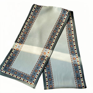 MaraSilk Pure Mulberry Silk Scarf - Ribbon Satin MS682