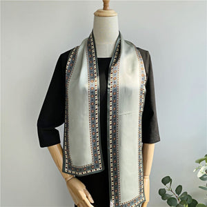 MaraSilk Pure Mulberry Silk Scarf - Ribbon Satin MS682 59" x 6" MS68201