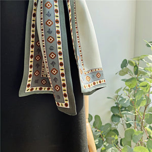 MaraSilk Pure Mulberry Silk Scarf - Ribbon Satin MS682