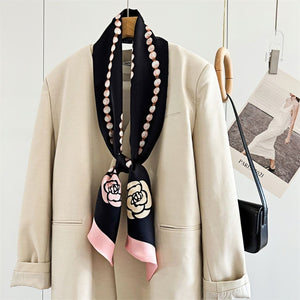 MaraSilk Pure Mulberry Silk Scarf - Ribbon Satin MS683