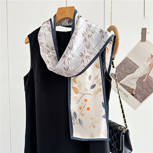 MaraSilk Pure Mulberry Silk Scarf - Ribbon Satin MS684